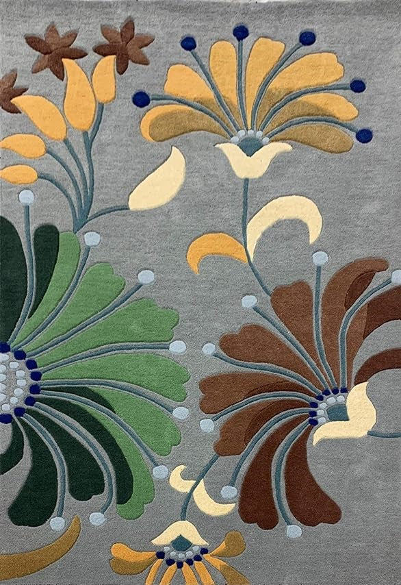 Floral Hand Tufted Carpet