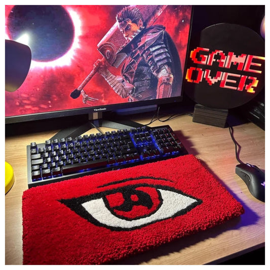 Red Eye Keyboard Rug