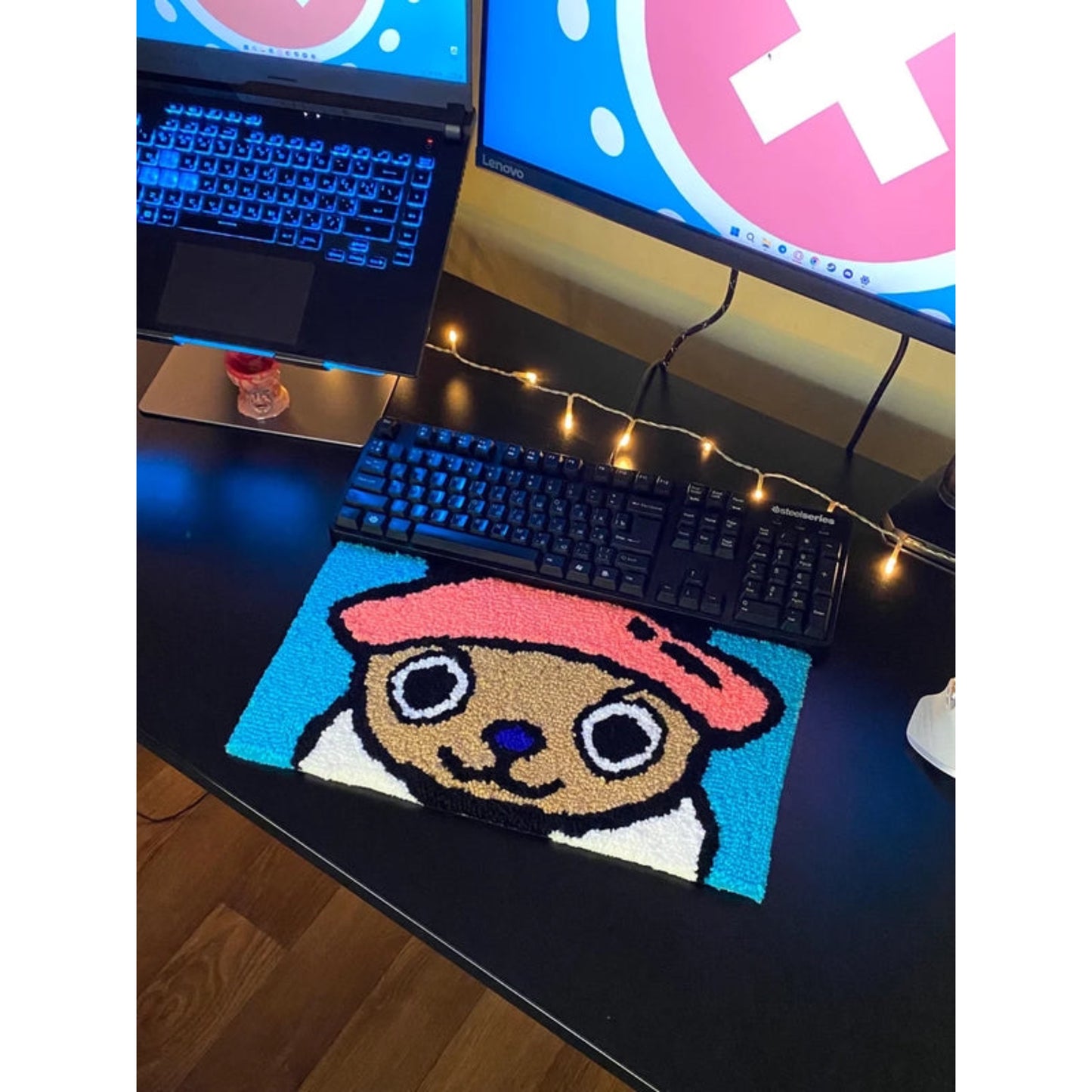 Cute Sheep Keyboard Rug