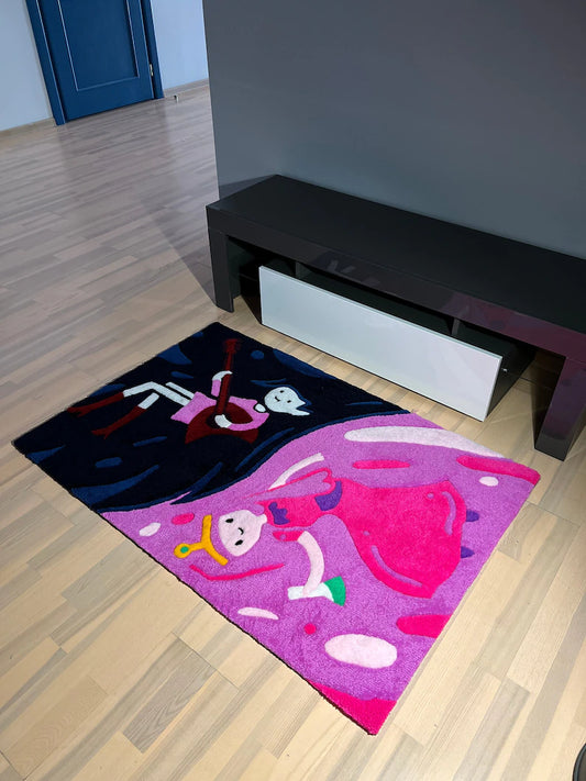 Princess Bubblegum & Marceline Adventure Time Rug