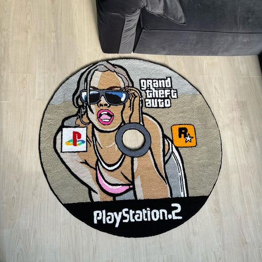 GTA San Andreas CD Rug