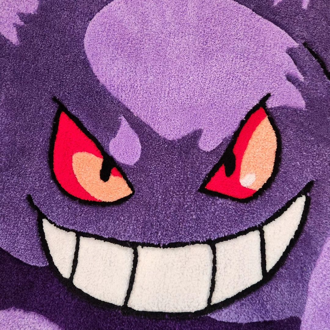 Gengar Pokemon Rug