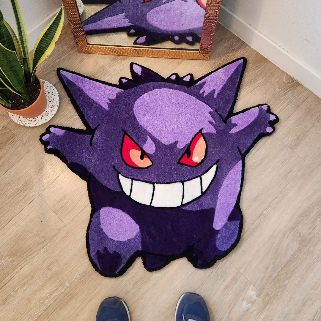 Gengar Pokemon Rug