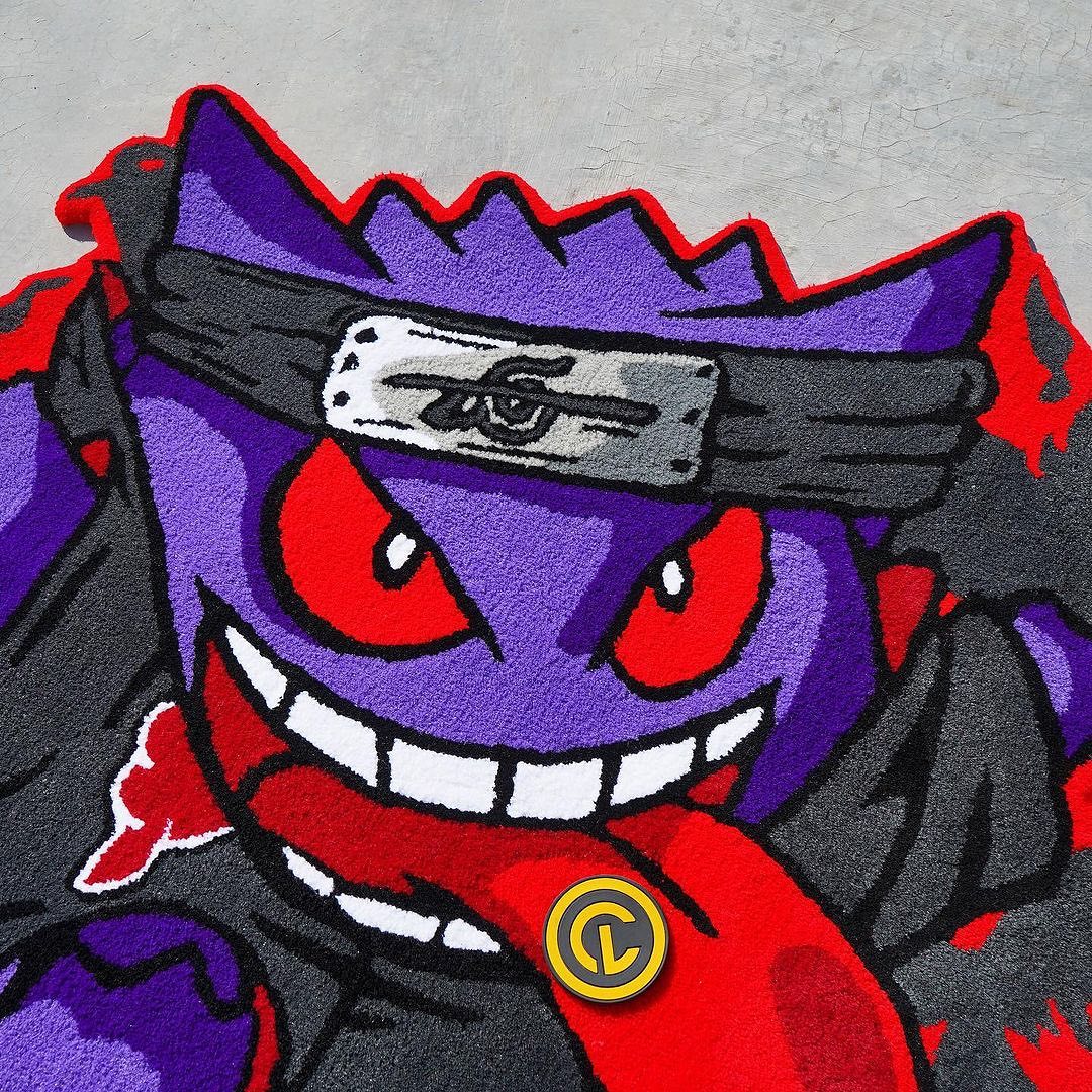 Badass Gengar Rug