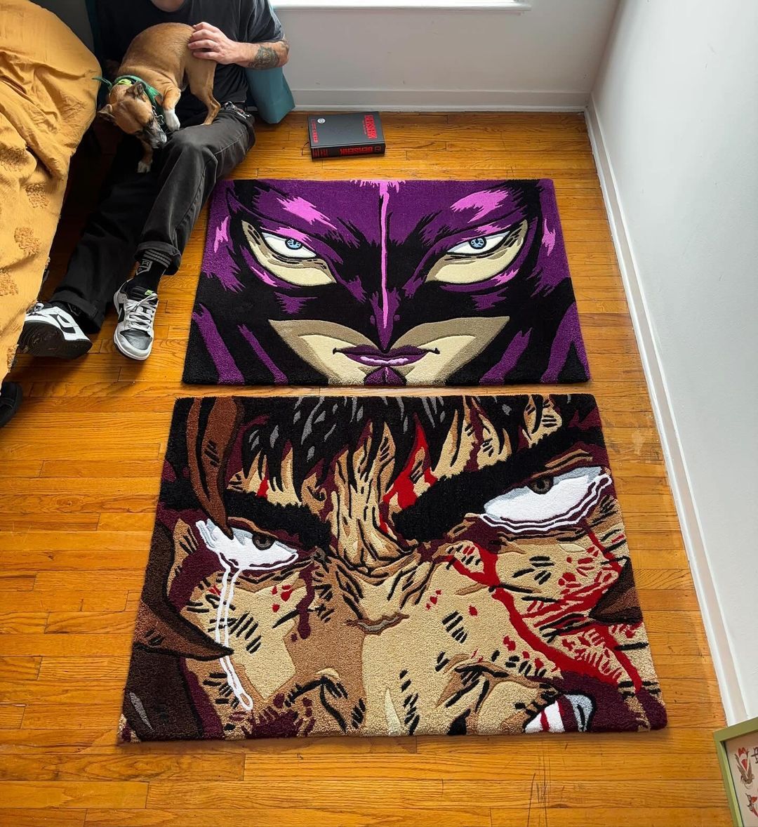 Cool Anime Hand Tufted Rug