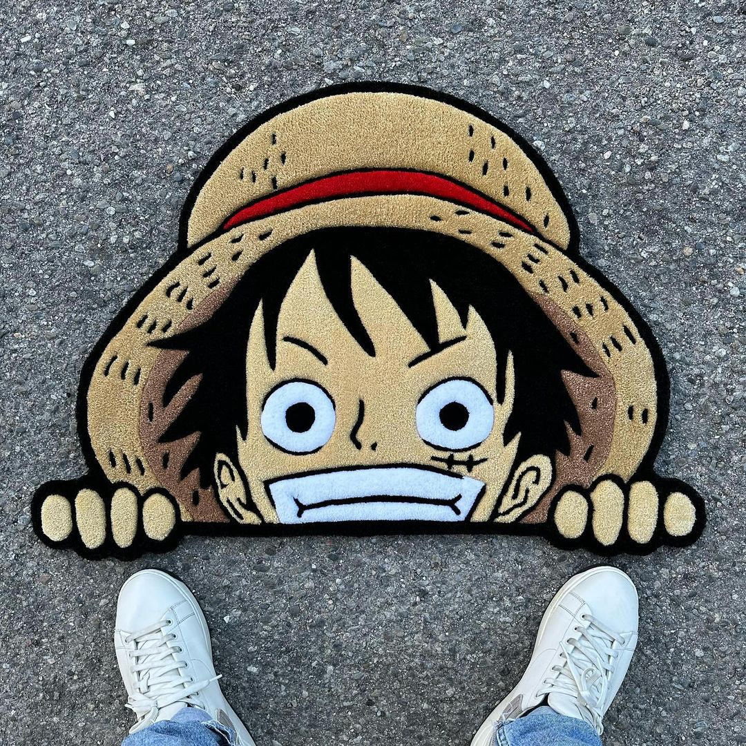 One Piece Luffy Rug