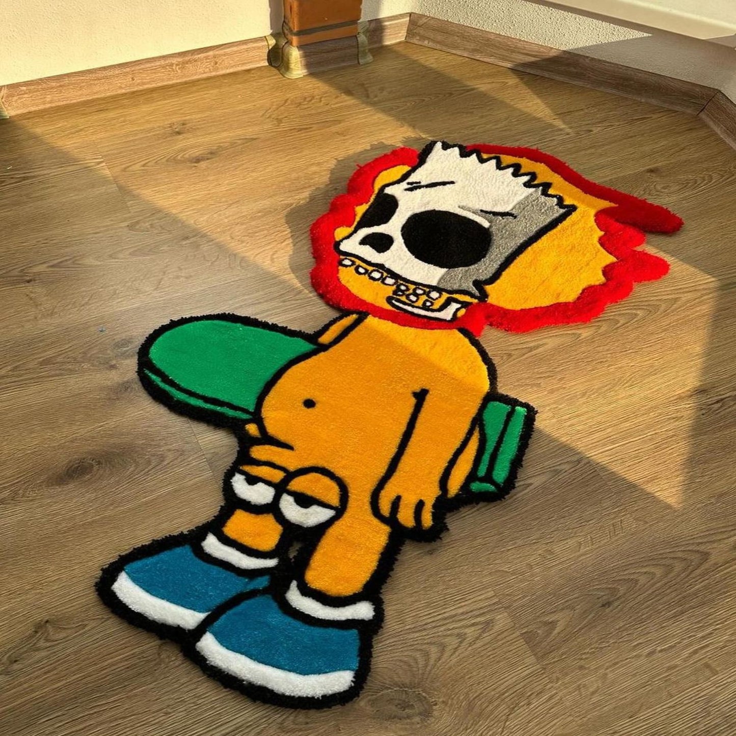 Skeleton Bart Rug