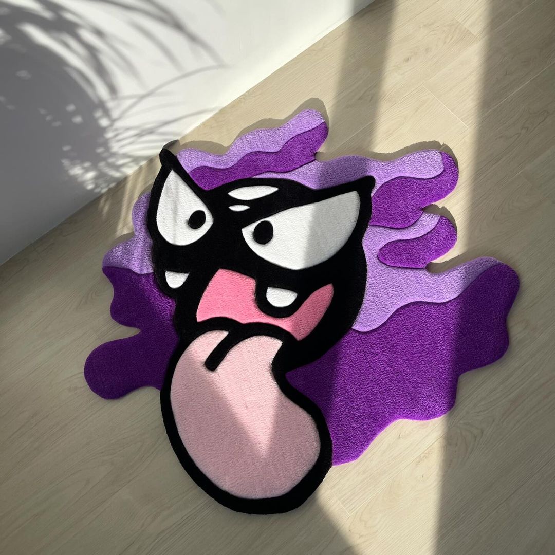 Gastly Pokemon Rug