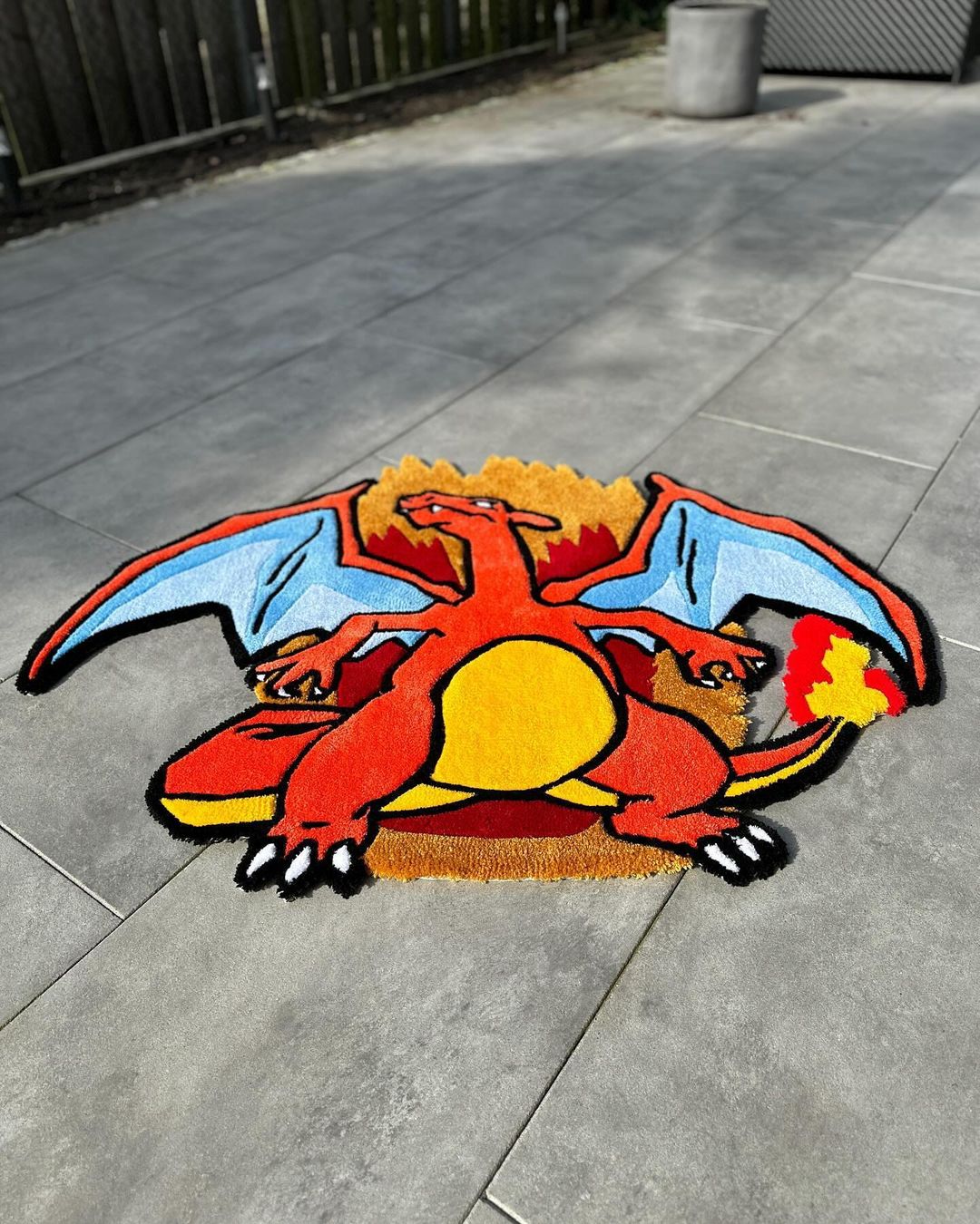 Charizard Pokemon Rug