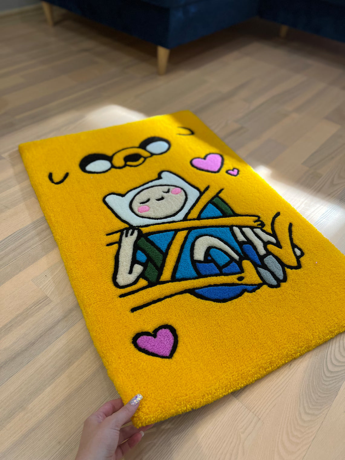 Adventure Time Finn & Jake Rug