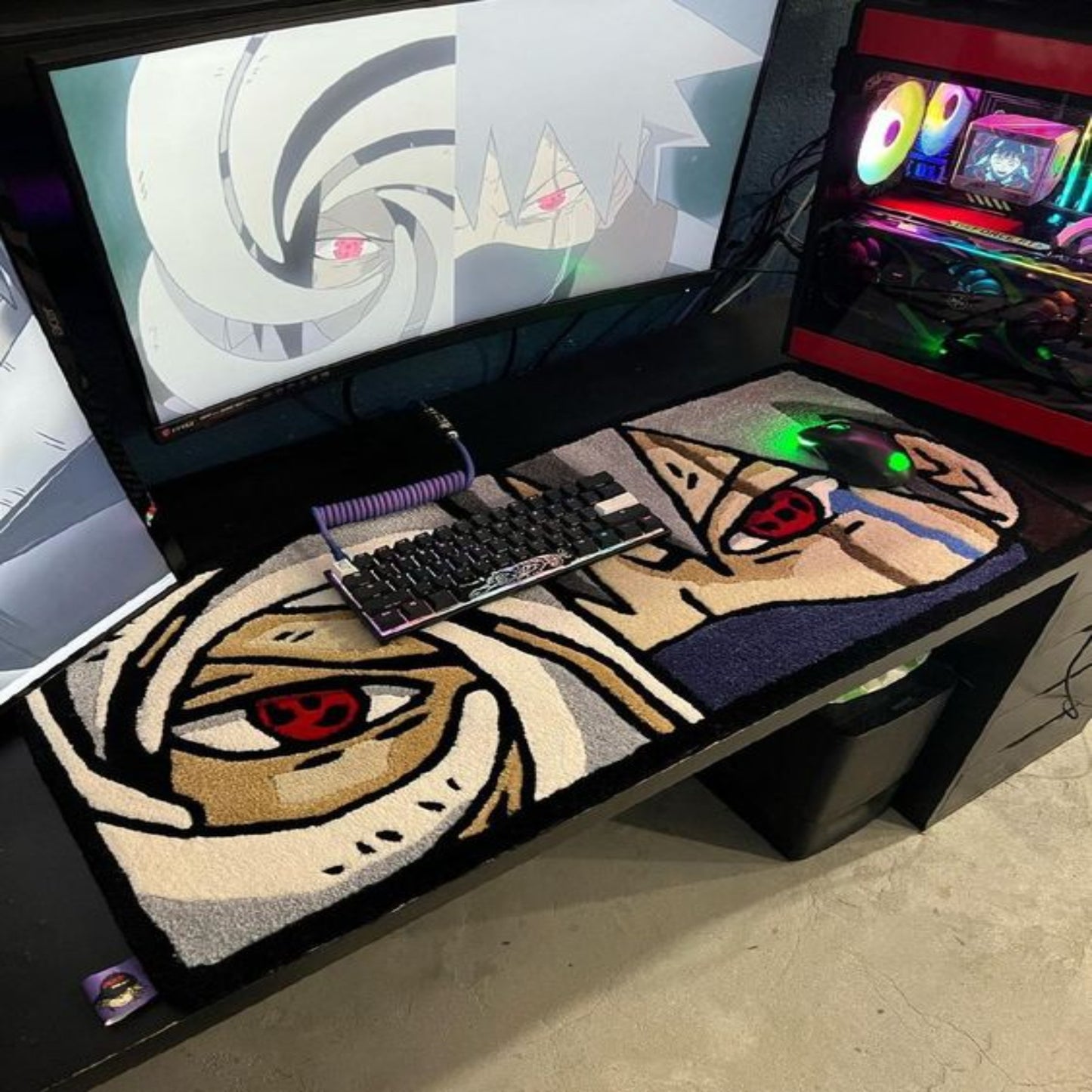 Anime Keyboard Rug