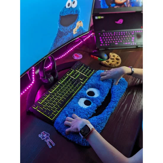 Blue Cute Keyboard Rug