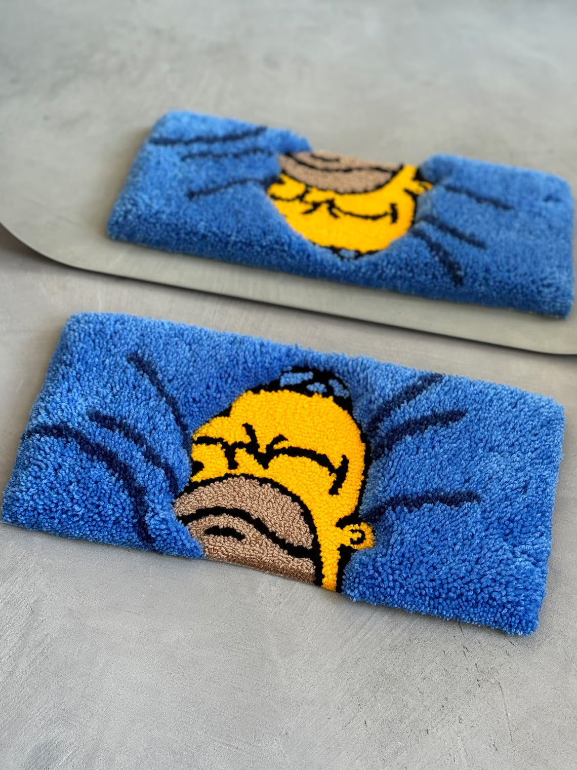 Blue Simpson Keyboard Rug