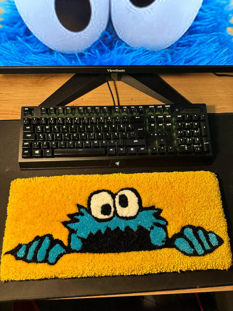 Cartoon Keyboard Rug