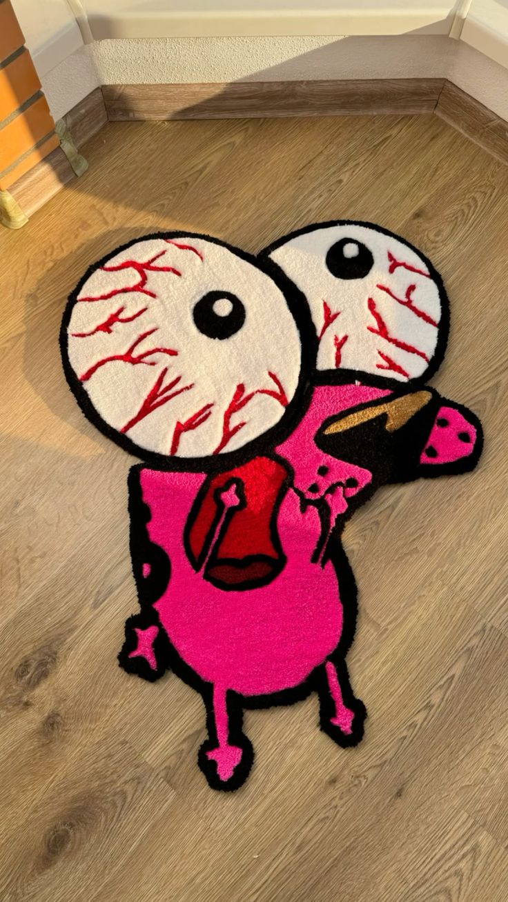 Courage the Cowardly Dog Rug