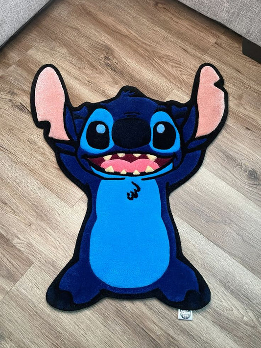 Cute Blue Creature Rug