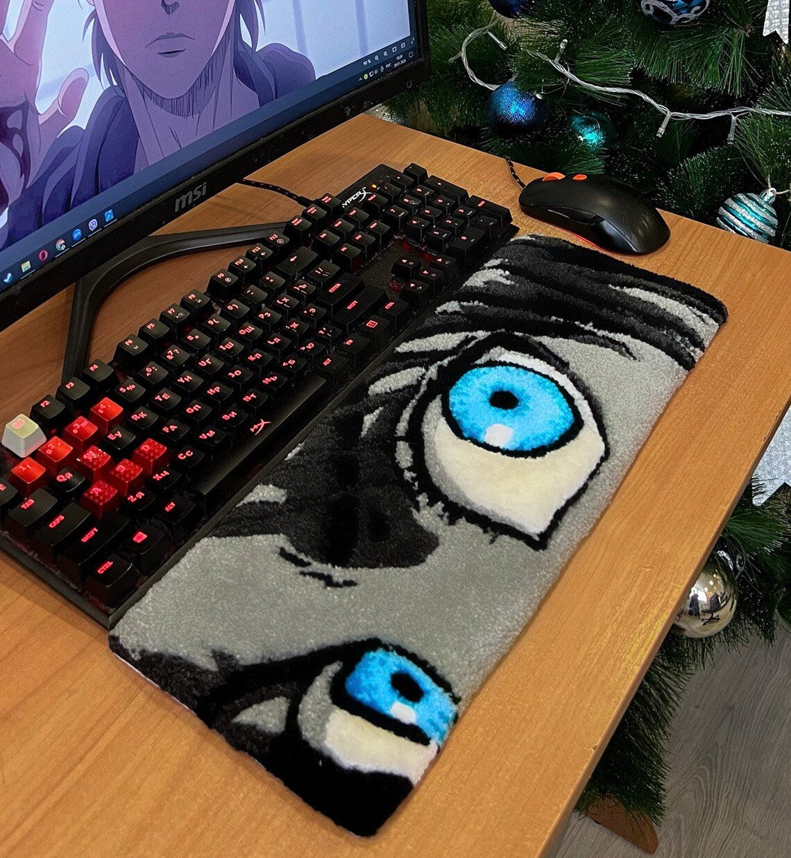 Eren Yeager Keyboard Rug