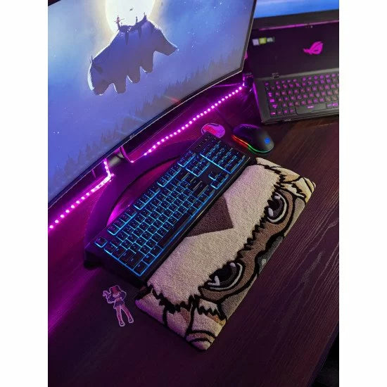 Fluffy Keyboard Rug