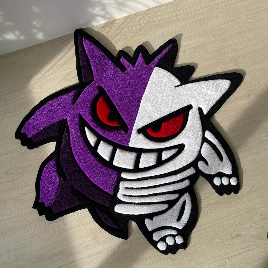 Gengar Skeleton Rug