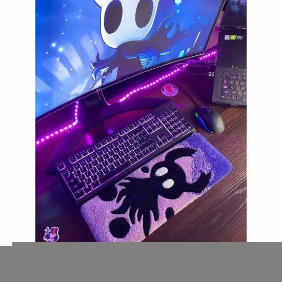 Purple Ghost Keyboard Rug