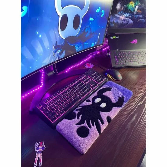 Purple Ghost Keyboard Rug