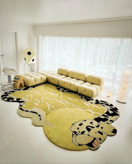 Snake Pattern Area Rug