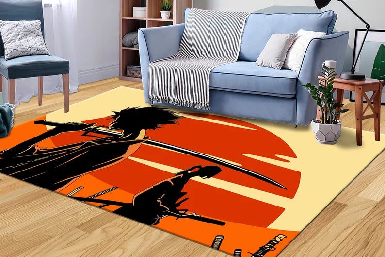 Sunset Anime Rug