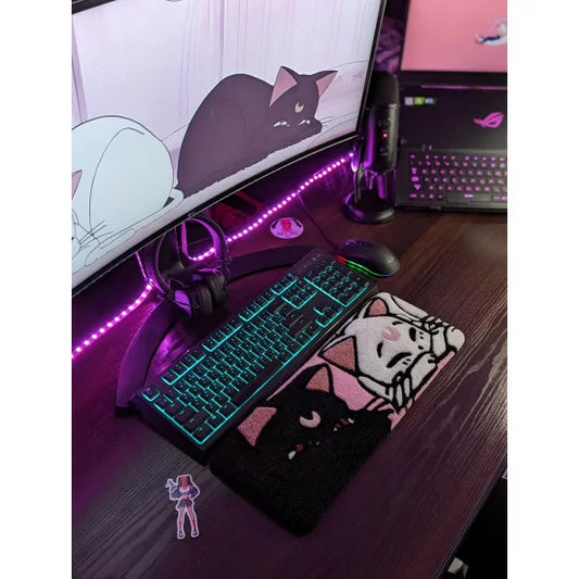 Cute Kittens Keyboard Rug