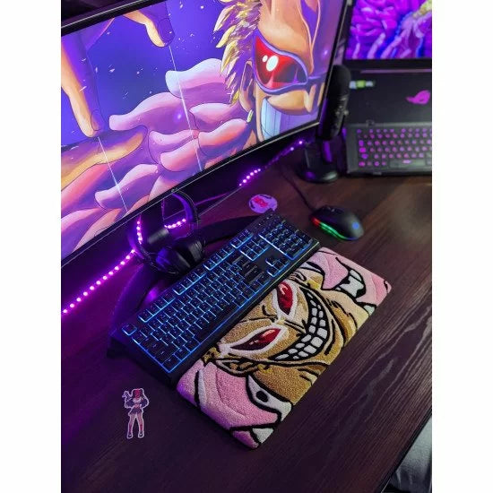 Smile Anime Keyboard Rug