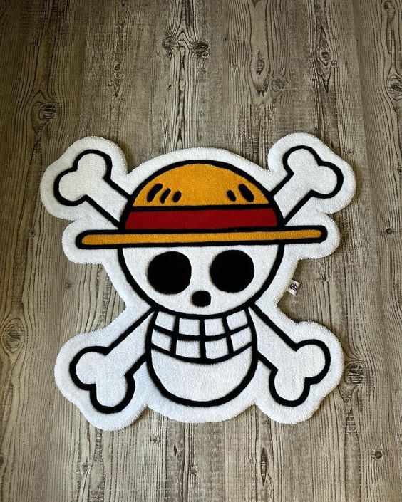 One Piece Skull Rug