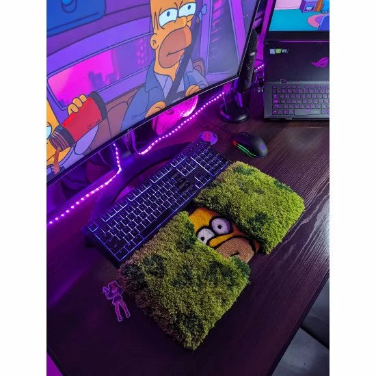 Peeping Simpson Keyboard Rug