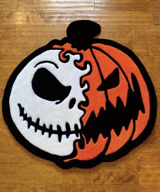 Halloween Special Pumpkin Rug