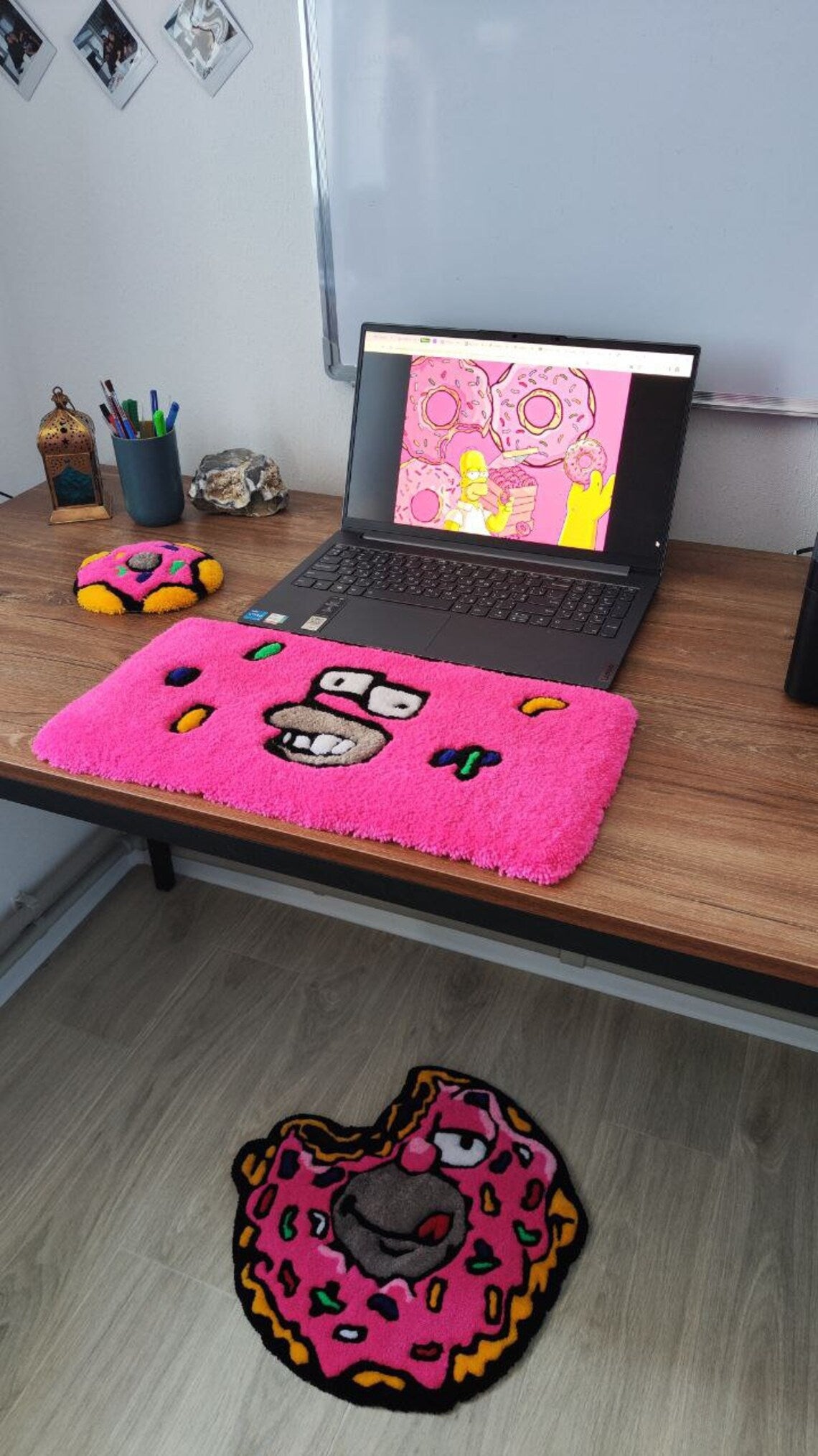 Simpson Pink Keyboard Rug