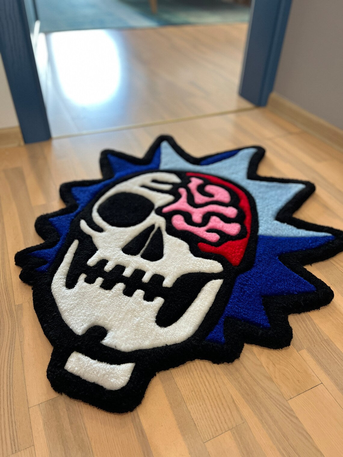 Rick Skull Hand Tufted Rug