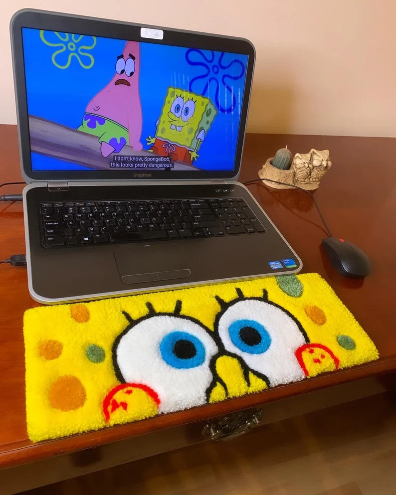 Spongebob Keyboard Rug