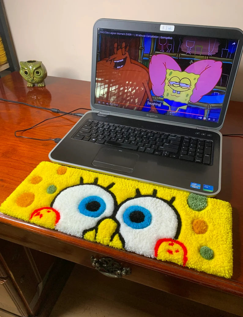 Spongebob Keyboard Rug