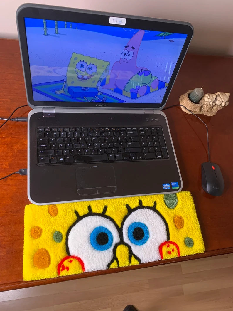 Spongebob Keyboard Rug