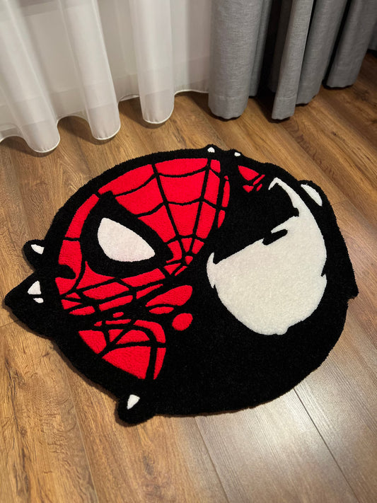 Spiderman And Venom Rug