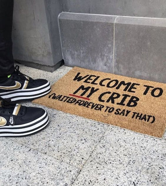 Welcome To My Crib Doormat